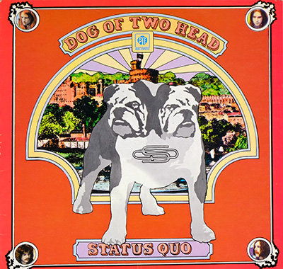 STATUS QUO - Dog of Two Head Gatefold  album front cover vinyl record